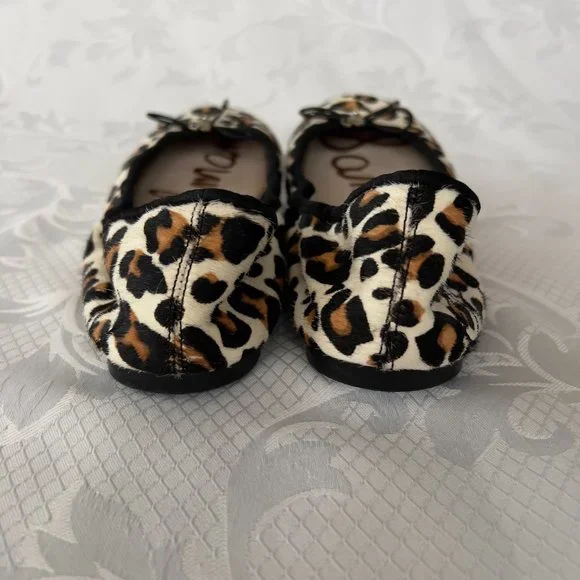 SAM EDELMAN | Felicia Ballet Flats Slip on Shoes with Bow Charm Size  8 1/2 - Picture 6 of 9